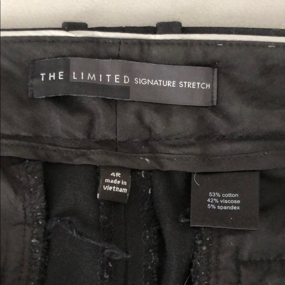 The Limited Signature Stretch black capri pants - Picture 4 of 4